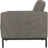 Italo Chair Elegant Silver/Grey Velvet