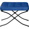Paviljoen Chair XL Kings Blue Velvet | Black Frame