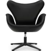 Sean Chair Zwart Leer