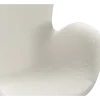 Flag Chair Wit Teddy Boucle