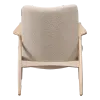 Cavel Flyder Scandinavische Lounge Chair Teddy Taupe Essen