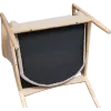 Cavel Flyder Scandinavische Lounge Chair Teddy Taupe Essen