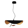 Hanglamp Gulf | Mat Zwart / Goud