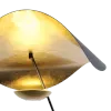 Hanglamp Gulf | Mat Zwart / Goud