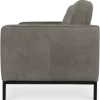 Italo Drie Zits Elegant Silver Grey Velvet