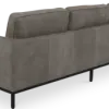 Italo Drie Zits Elegant Silver Grey Velvet