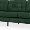 Italo Drie Zits Forest Green Velvet