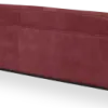 Florence Knoll Hoekbank Bordeaux Red Velvet (Hoek Links)