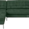 Italo Hoekbank Forest Green Velvet (Hoek Rechts)