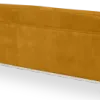 Italo Hoekbank Okergold Velvet (Hoek Links)