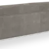 Italo Hoekbank Elegant Silver Grey Velvet (Hoek Rechts)