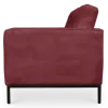 Italo Twee Zits Bordeaux Red Velvet