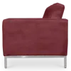 Italo Twee Zits Bordeaux Red Velvet