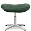 Flegg Ottoman / Hocker Forrest Green Velvet
