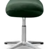 Flegg Ottoman / Hocker Forrest Green Velvet