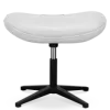 Flegg Ottoman / Hocker Wit Leer