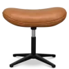 Flegg Ottoman / Hocker Cognac / Bruin Leer