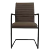 Industriële Eetkamerstoel Bars Vintage Taupe