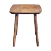 Cavel Deens Ovale Notenhouten Bureau | Scandolf
