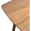 Cavel Deens Ovale Notenhouten Bureau | Scandolf