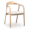 Artson Eetkamerstoel | Essen | Offwhite PU Leer