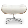 Cavel Lounge Chair Wit Boucle | Essen Schalen