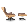 Cavel Lounge Chair Bruin Leer | Essen Schalen