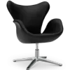 Sean Chair Zwart Leer