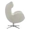 Flag Chair Wit Teddy Boucle