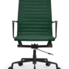 Cavel CD 119 Bureaustoel Groen Linnen | Zwart Frame