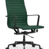 Cavel CD 119 Bureaustoel Groen Linnen | Zwart Frame