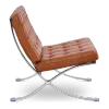 Paviljoen Chair Luxe Volleer Cognac/Bruin