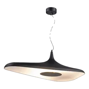 Hanglamp Strancia | Zwart / Wit