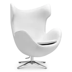 Flag Chair Wit Leer