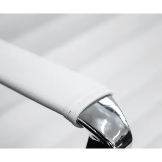 Cavel CD Bureaustoel Armleuning Hoezen | Wit Leer Cavel CD Bureaustoel Armleuning Hoezen | Wit Leer