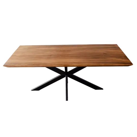 Cavel Rechthoekige Notenhouten Tafel Cavel Rechthoekige Notenhouten Tafel