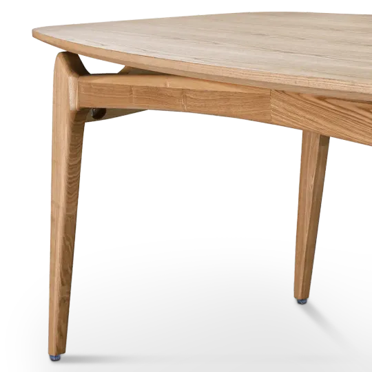 Eettafel Japandi Deens Ovaal Eiken Eettafel Japandi Deens Ovaal Eiken