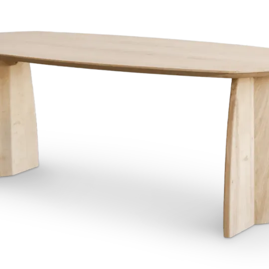 Cavel Nordic Curve Eettafel | Massief Eiken | Deens Ovaal