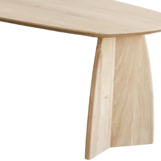 Cavel Nordic Curve Eettafel | Massief Eiken | Deens Ovaal