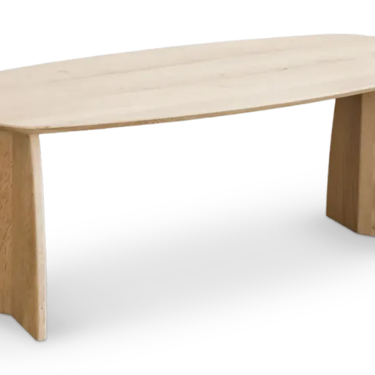 Cavel Nordic Curve Eettafel | Massief Eiken | Deens Ovaal