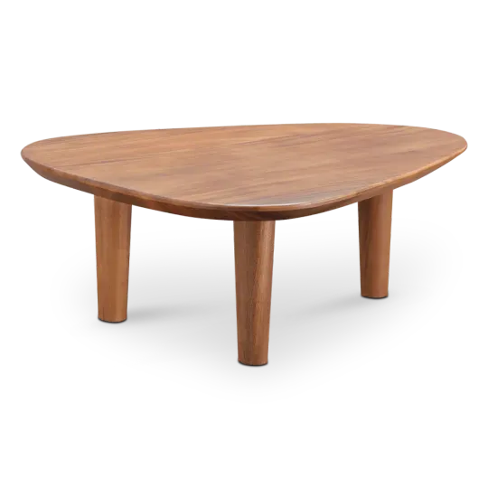 Cavel Kiezel Notenhouten Salontafel