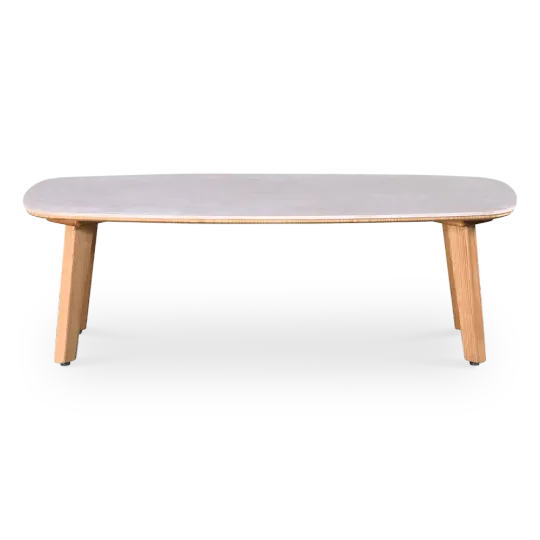 Salontafel Baron Deens Ovaal Wit Keramiek | Essen Poten