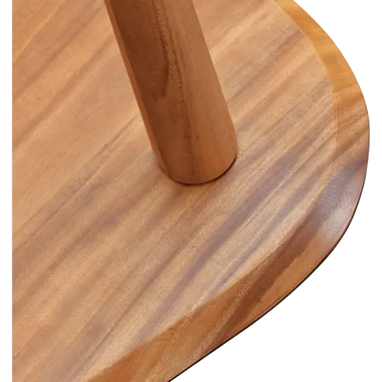Cavel Kiezel Notenhouten Salontafel