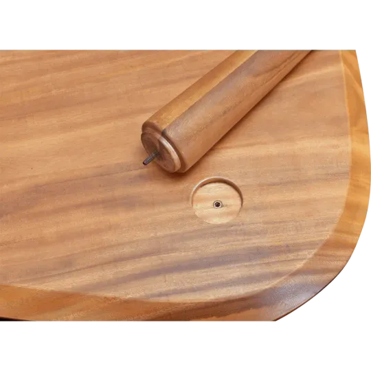 Cavel Kiezel Notenhouten Salontafel