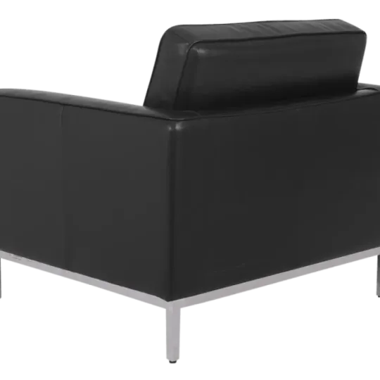 Italo Chair Zwart Leer Italo Chair Zwart Leer