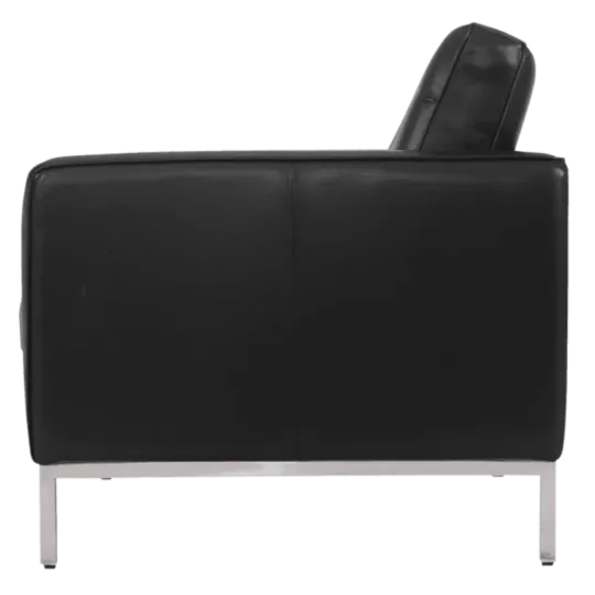Italo Chair Zwart Leer Italo Chair Zwart Leer