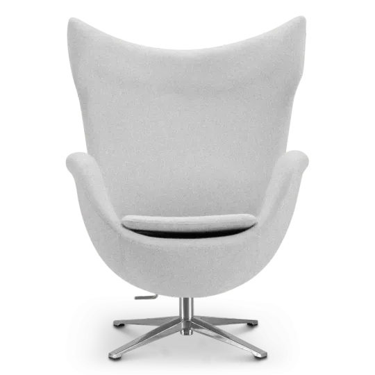 Flag Chair Licht Grijs Kasjmier Flag Chair Licht Grijs Kasjmier