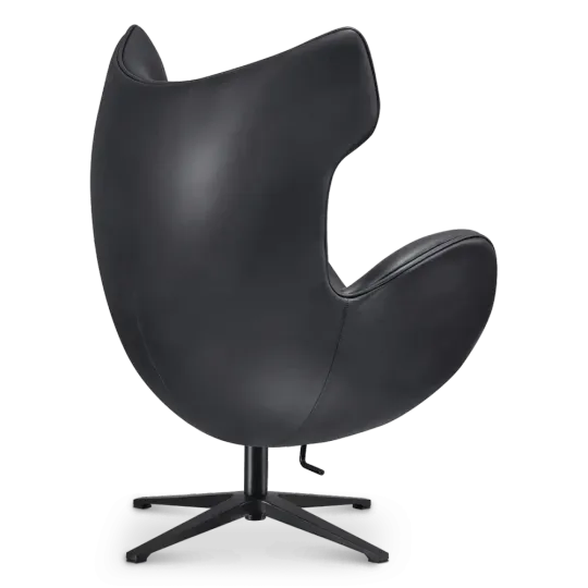 Flag Chair Zwart Leer Flag Chair Zwart Leer