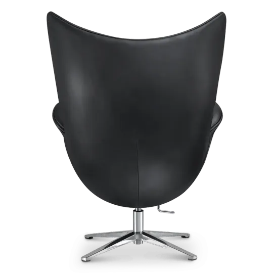 Flag Chair Zwart Leer Flag Chair Zwart Leer