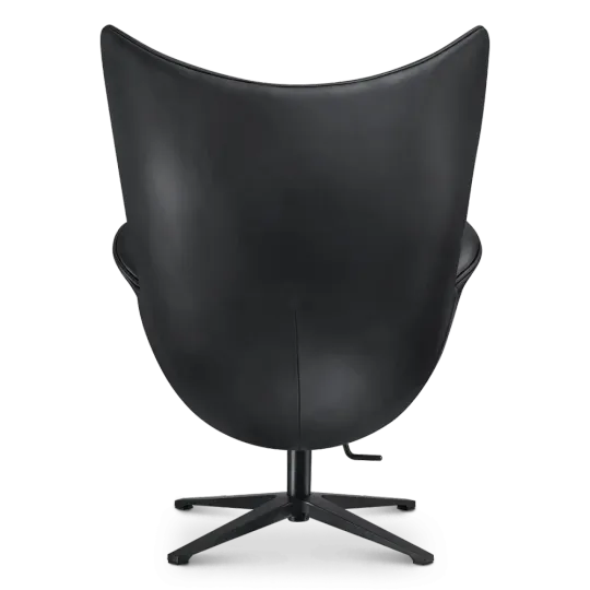 Flag Chair Zwart Leer Flag Chair Zwart Leer